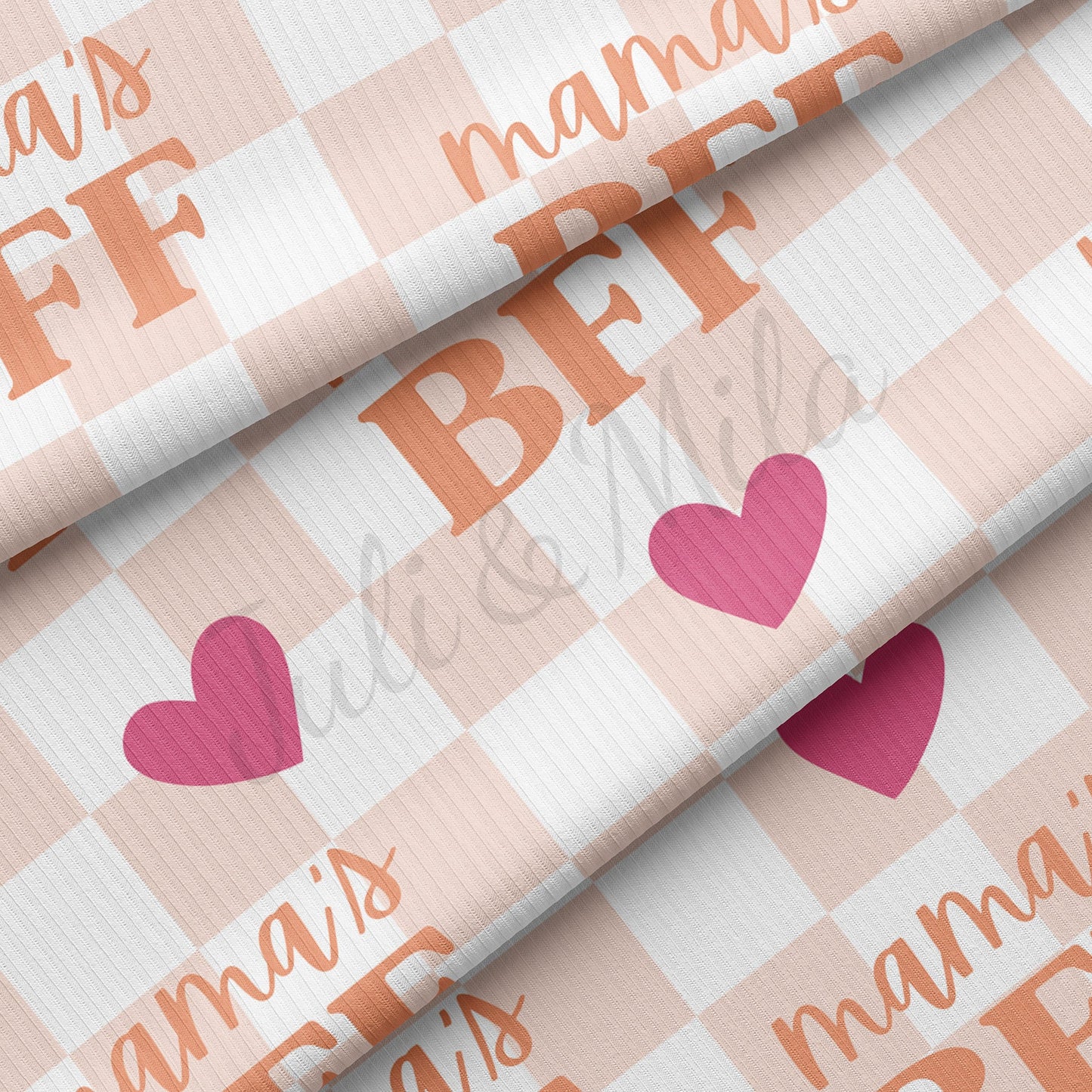 Rib Knit Fabric by the Yard Ribbed Jersey Stretchy Soft Polyester Stretch Fabric 1 Yard RBK1396