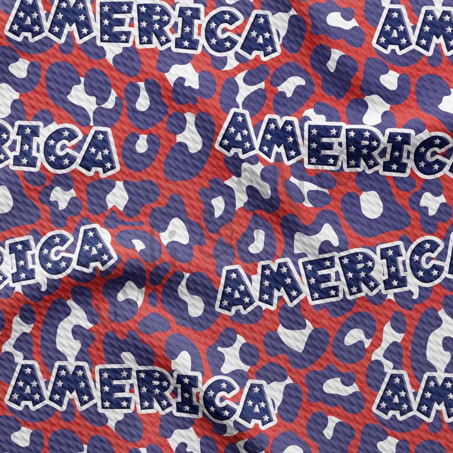 Patriotic 4th of July  Bullet Textured Fabric AA1413