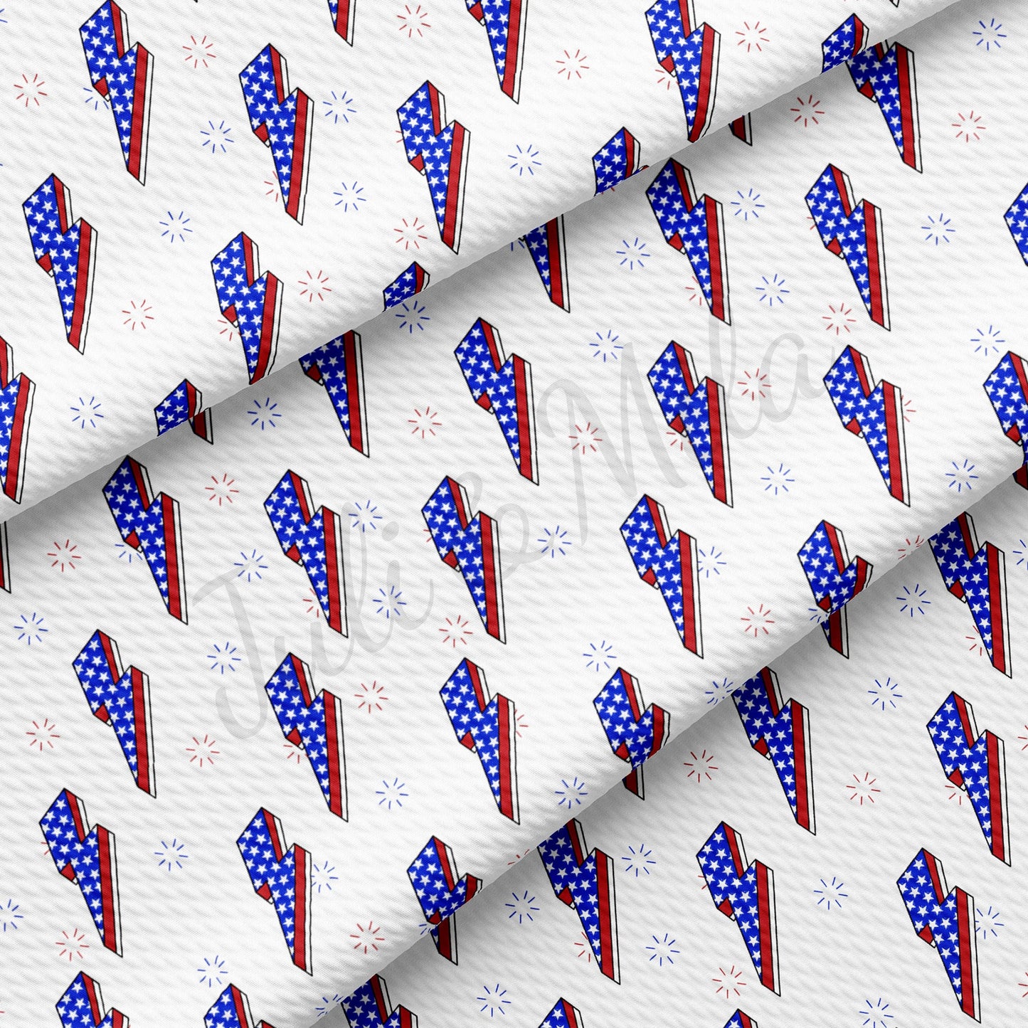 Patriotic 4th of July  Bullet Textured Fabric  AA1433