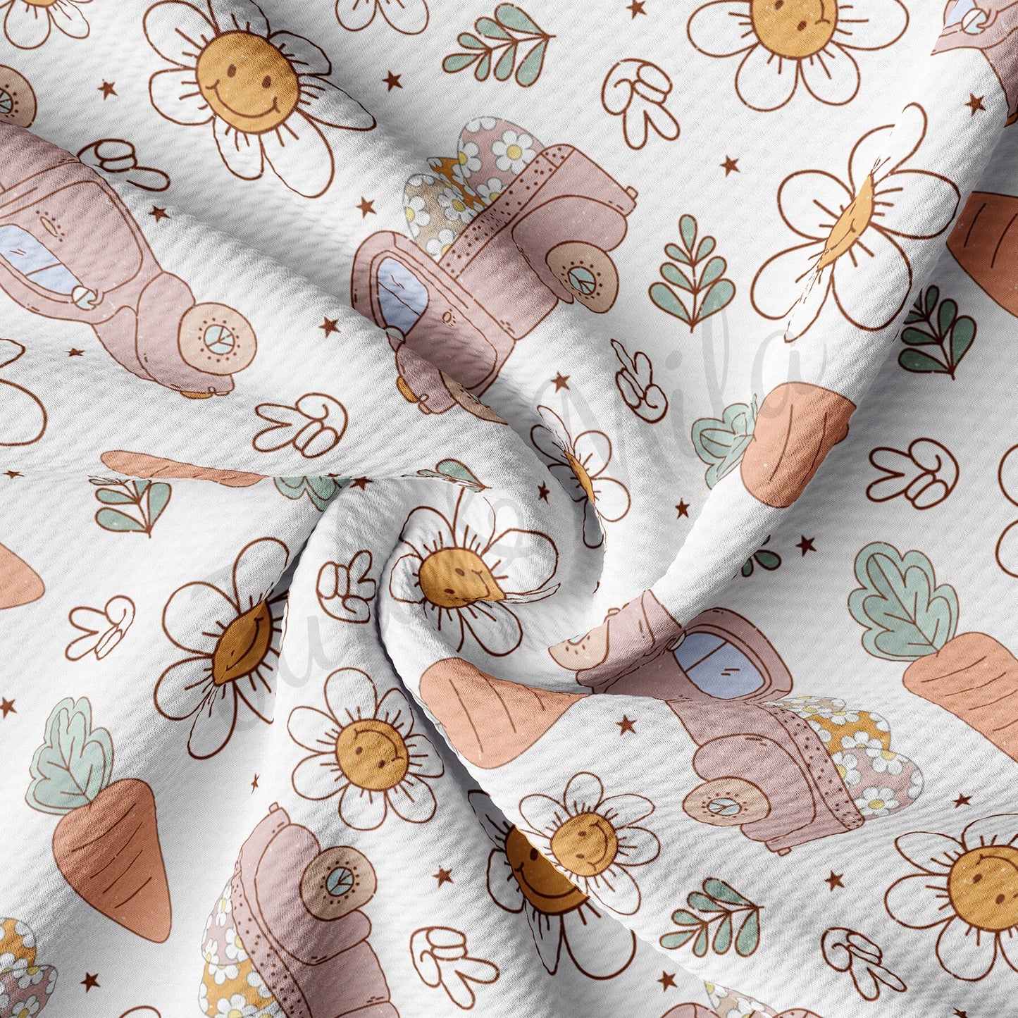Easter Bullet Textured Fabric  AA1437