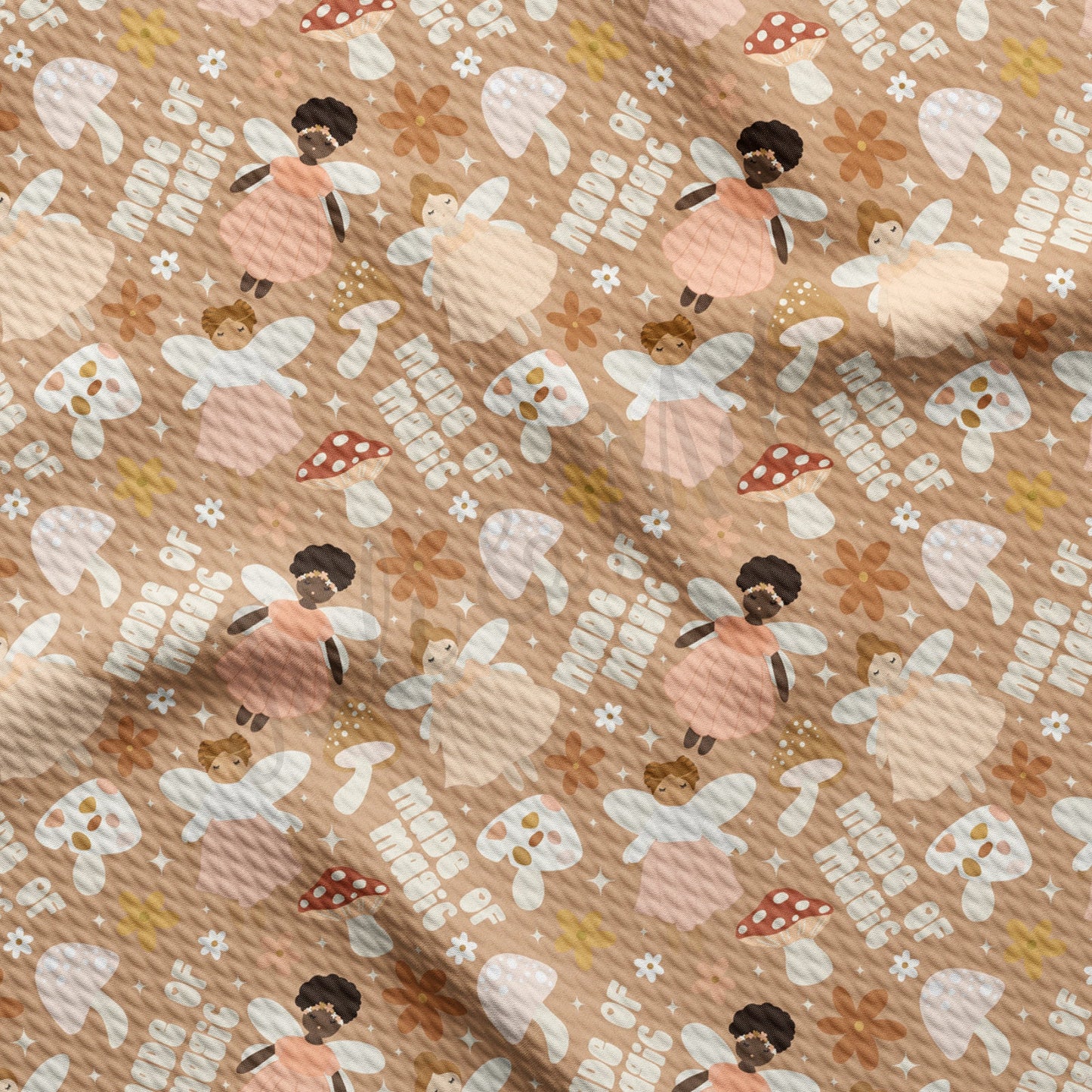 Printed Bullet Textured Fabric AA1443