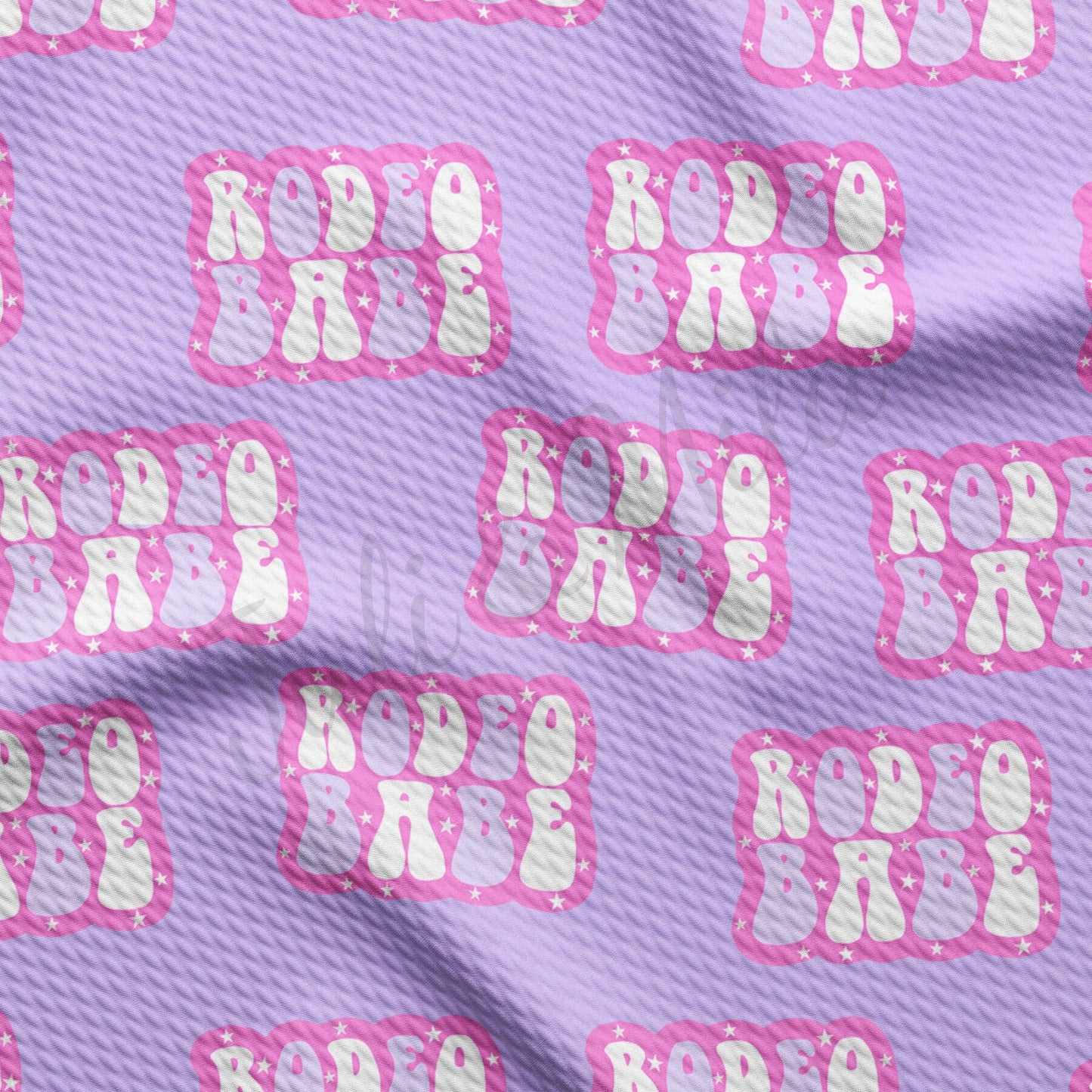 Rodeo Babe Printed  Bullet Textured Fabric  AA1463