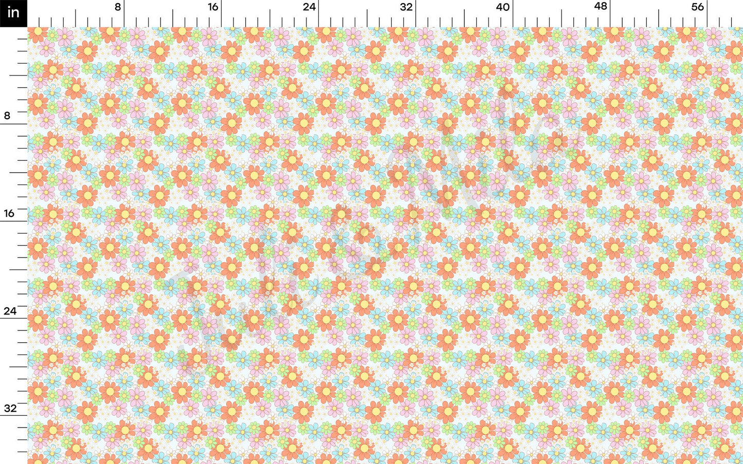 Floral  Bullet Textured Fabric  AA1490