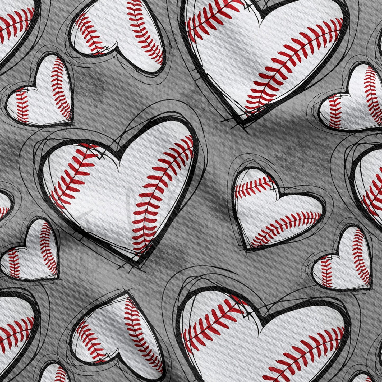 Baseball Bullet Textured Fabric AA1552