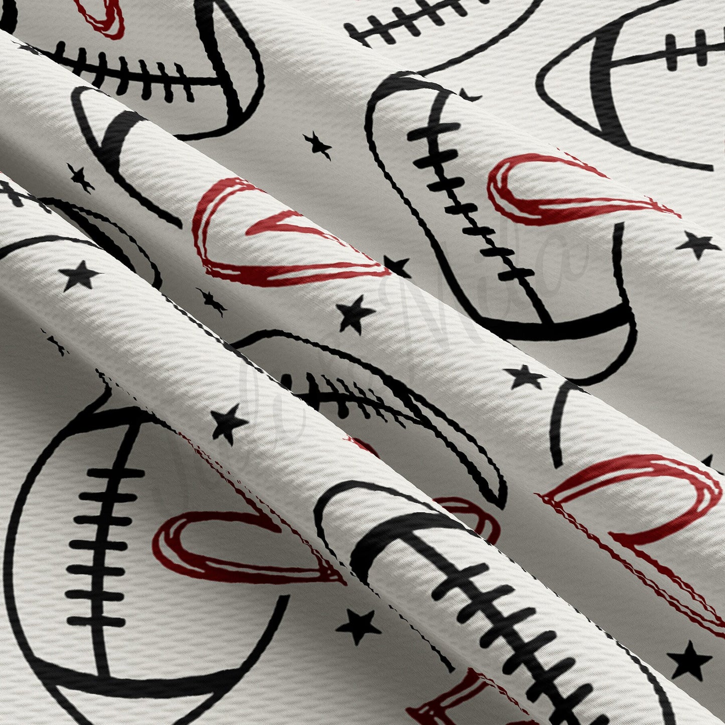 Football Bullet Textured Fabric AA1554