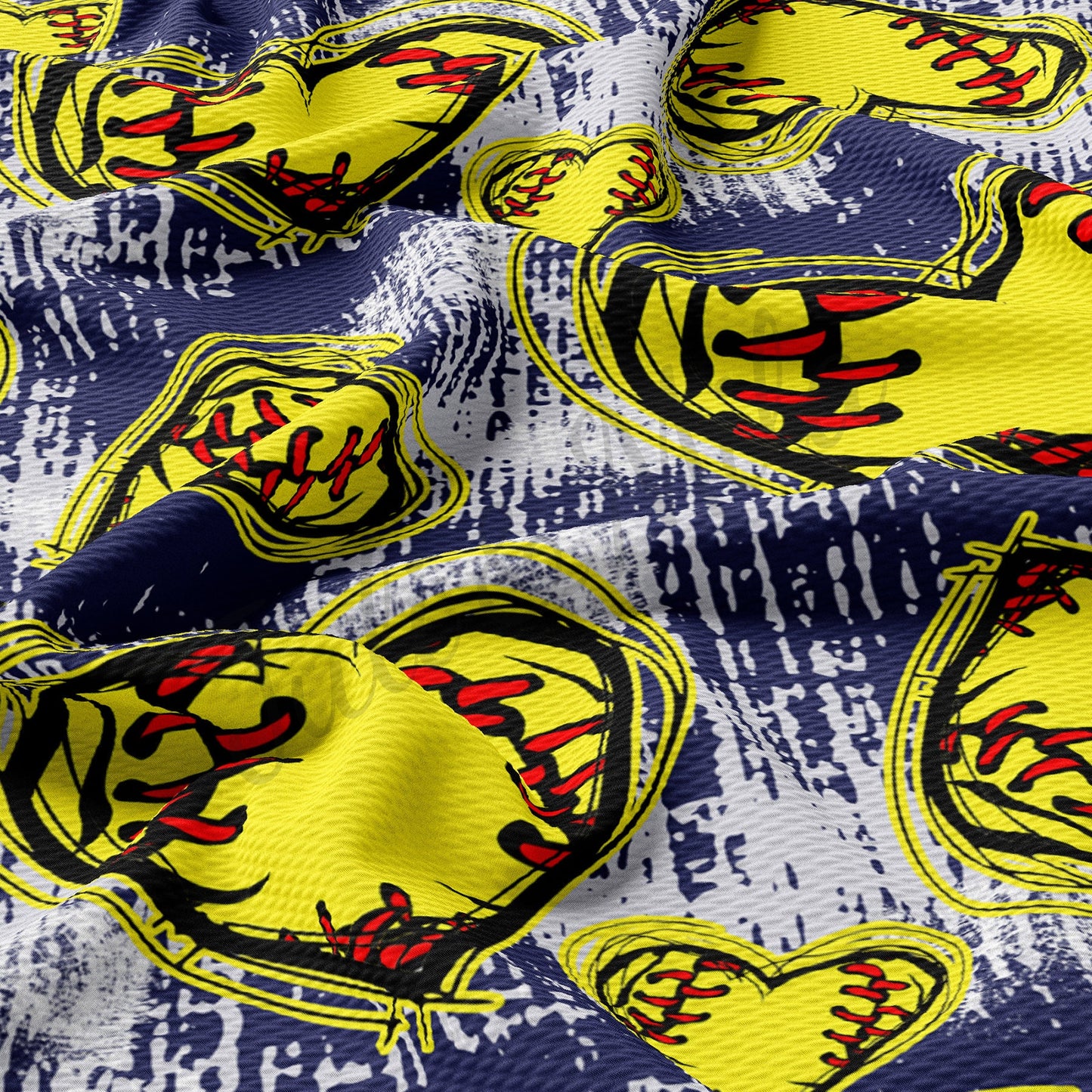 Softball Bullet Textured Fabric AA1556