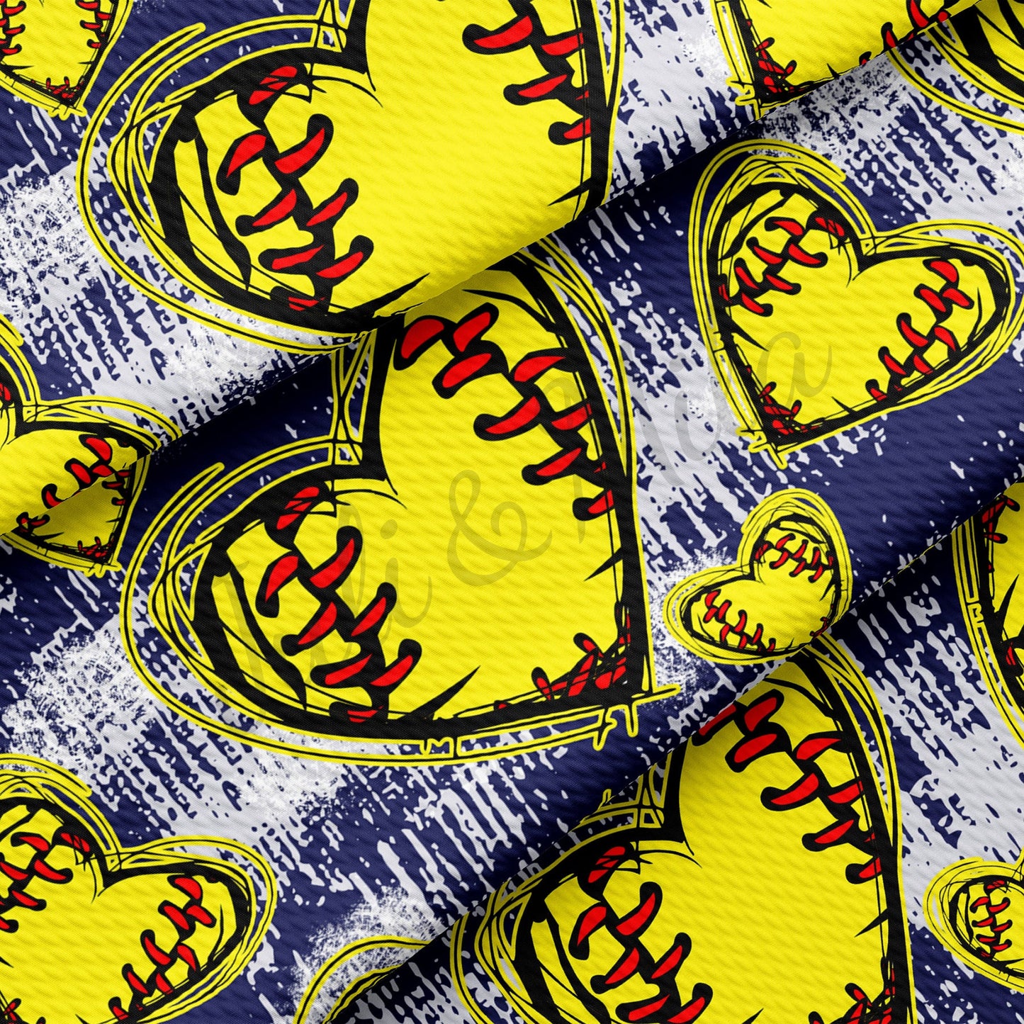 Softball Bullet Textured Fabric AA1556