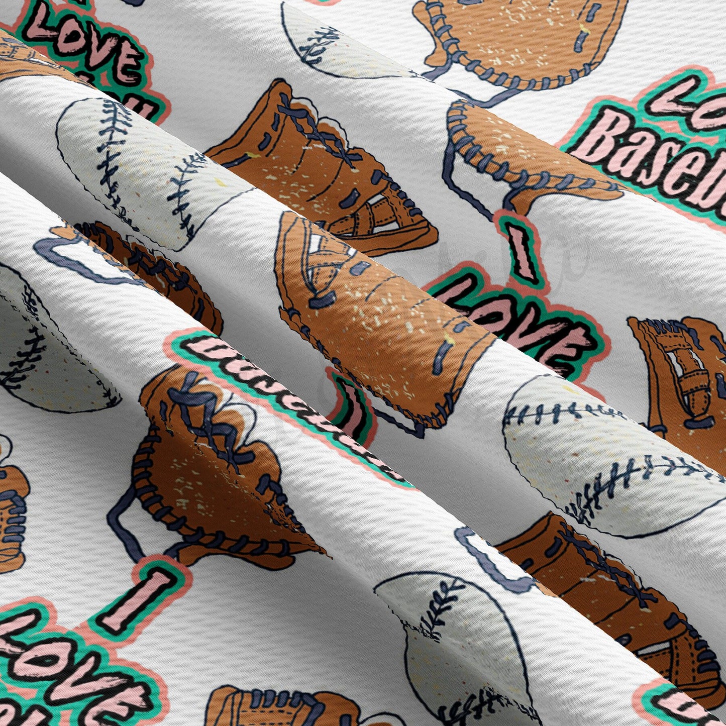 Baseball Bullet Textured Fabric AA1593