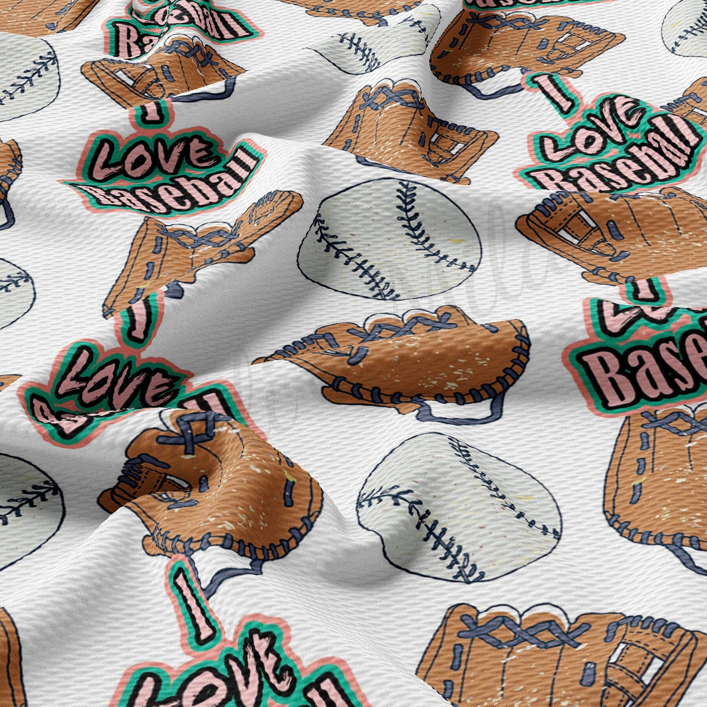 Baseball Bullet Textured Fabric AA1593