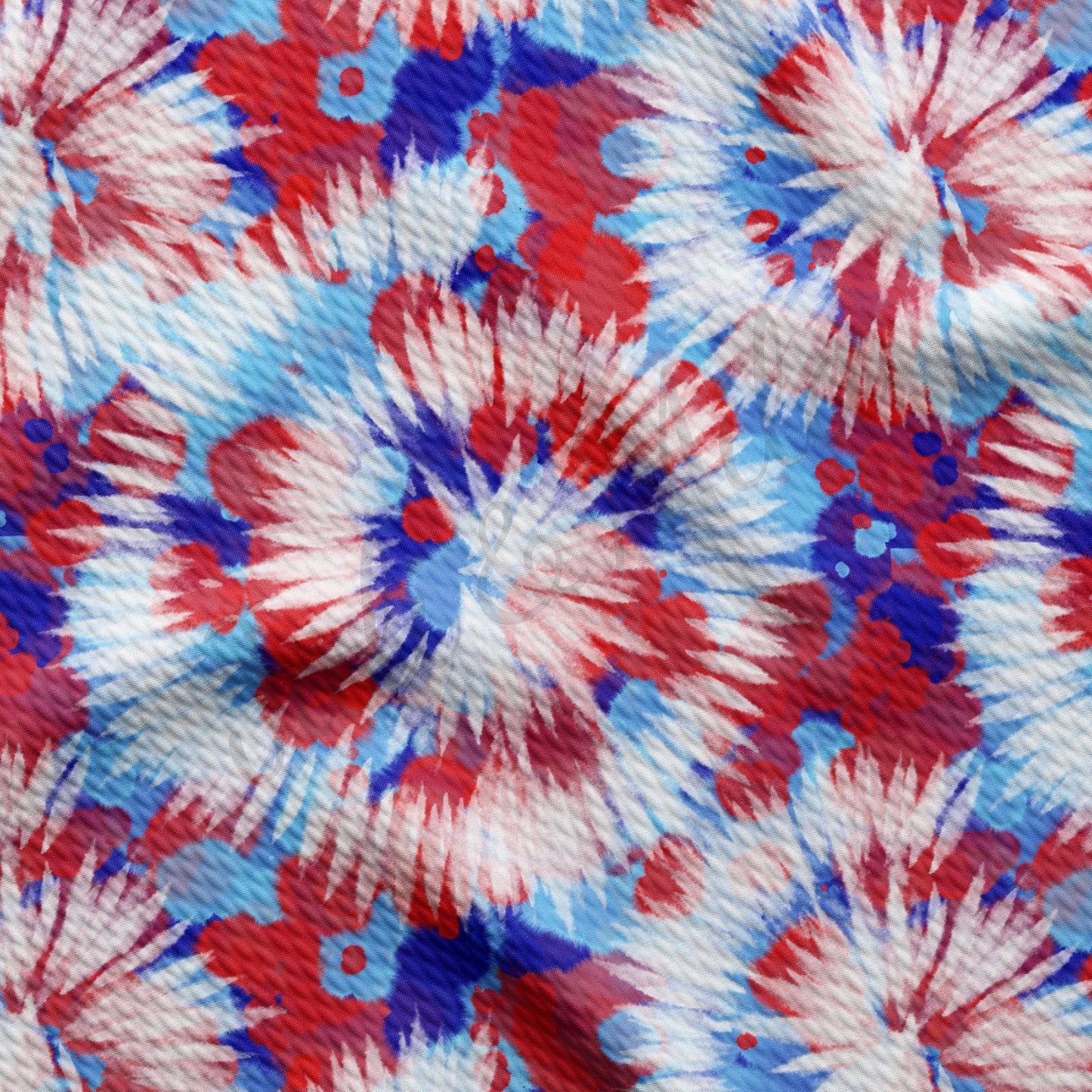 Patriotic 4th of July  Bullet Textured Fabric by the yard AA1612