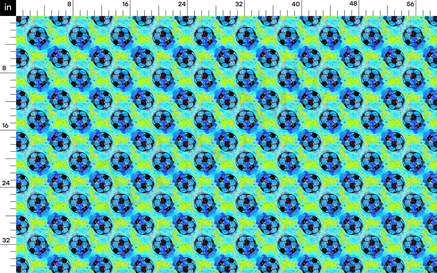 Soccer Bullet Textured Fabric AA1621