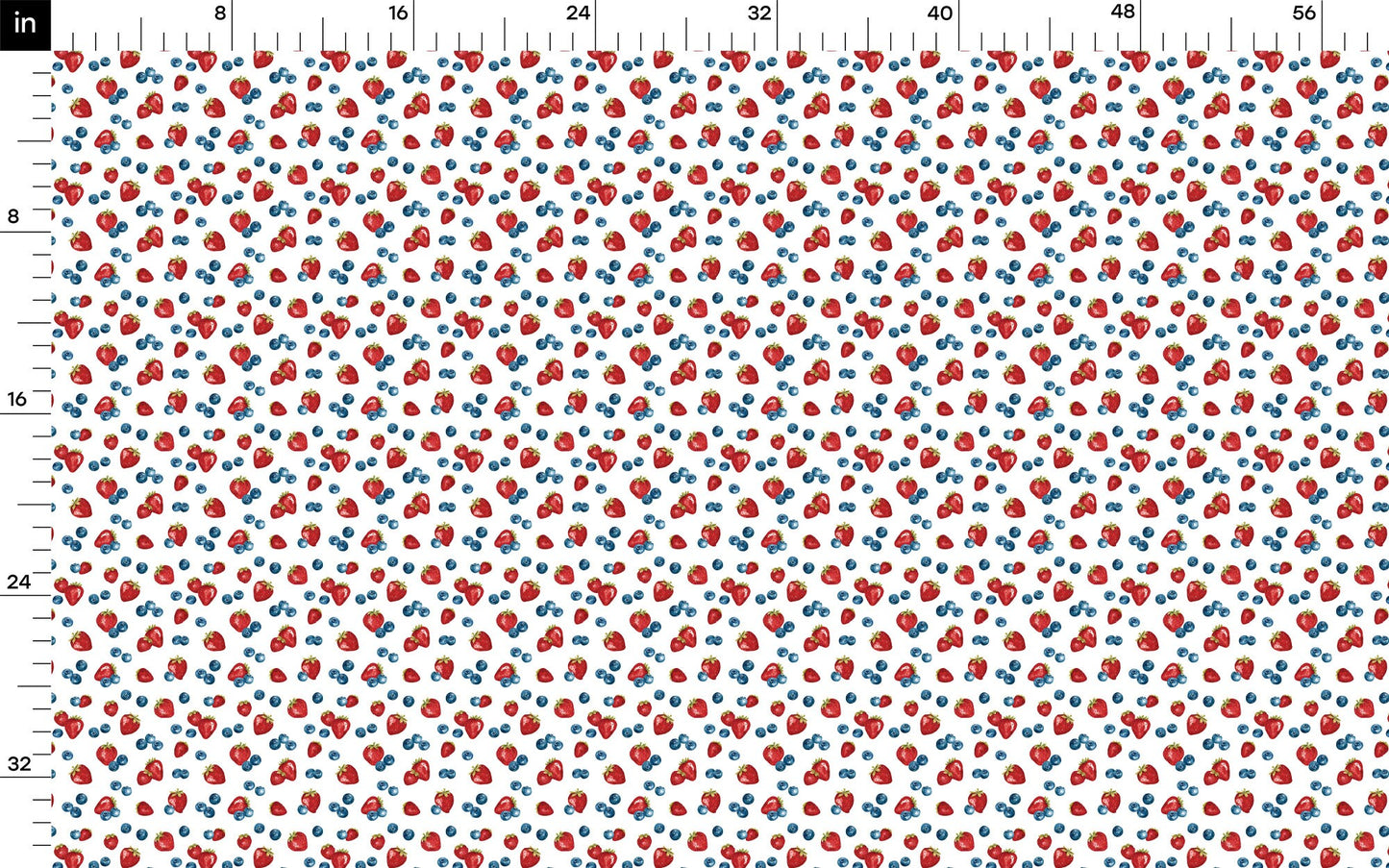 Strawberry Summer l Bullet Textured Fabric AA1628