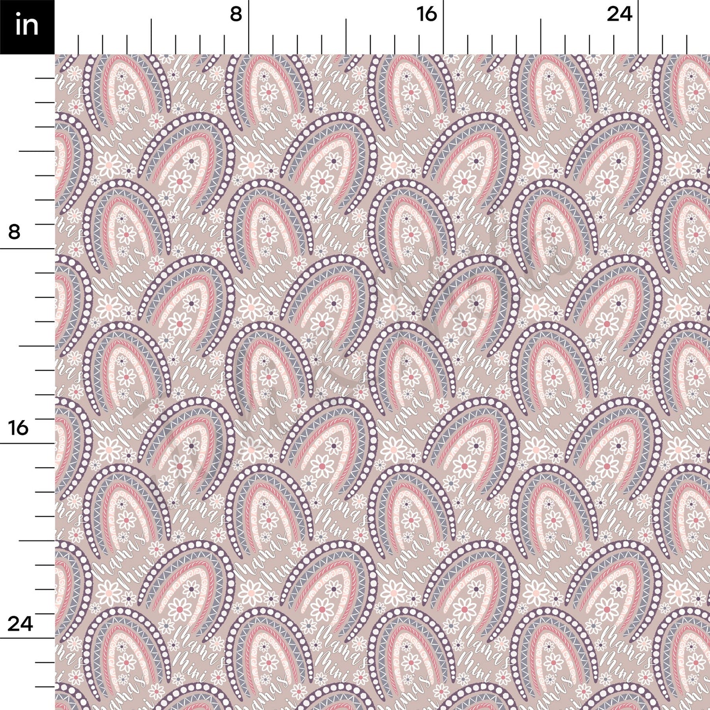 Mamas Mini Double Brushed Polyester Fabric DBP1602
