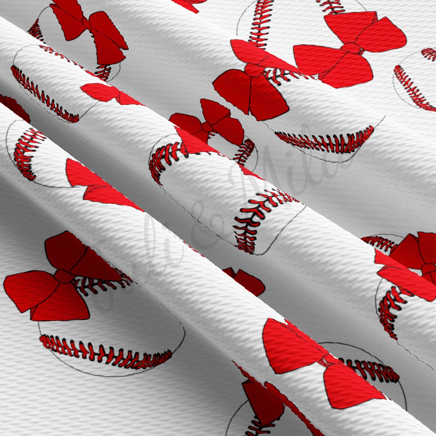 Baseball  Bullet Textured Fabric AA1483
