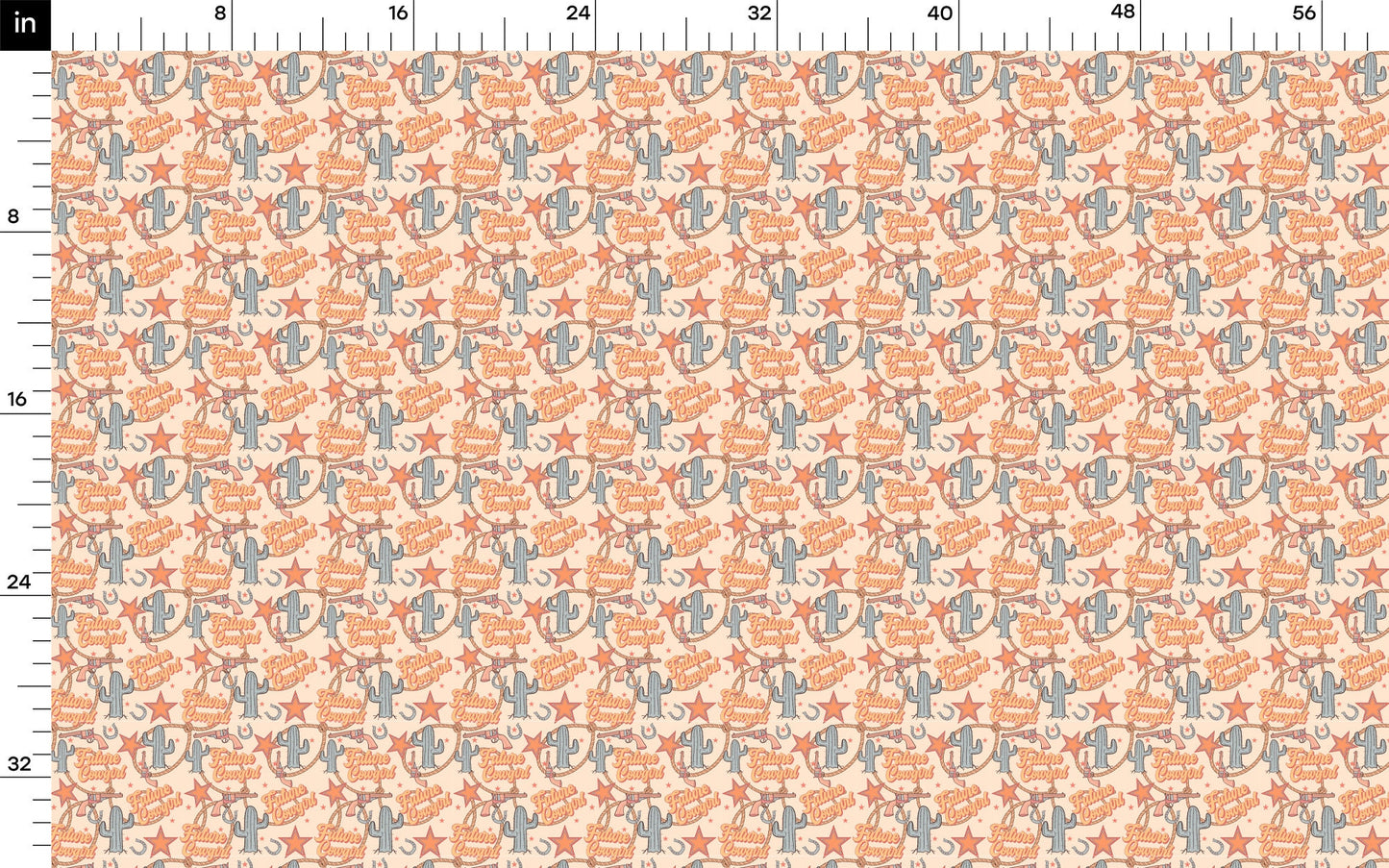 Future Cowgirl Rib Knit Fabric RBK1587