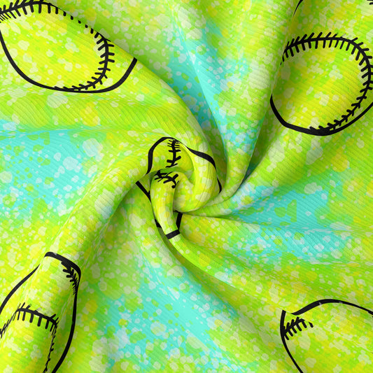 Softball Rib Knit Fabric RBK1623