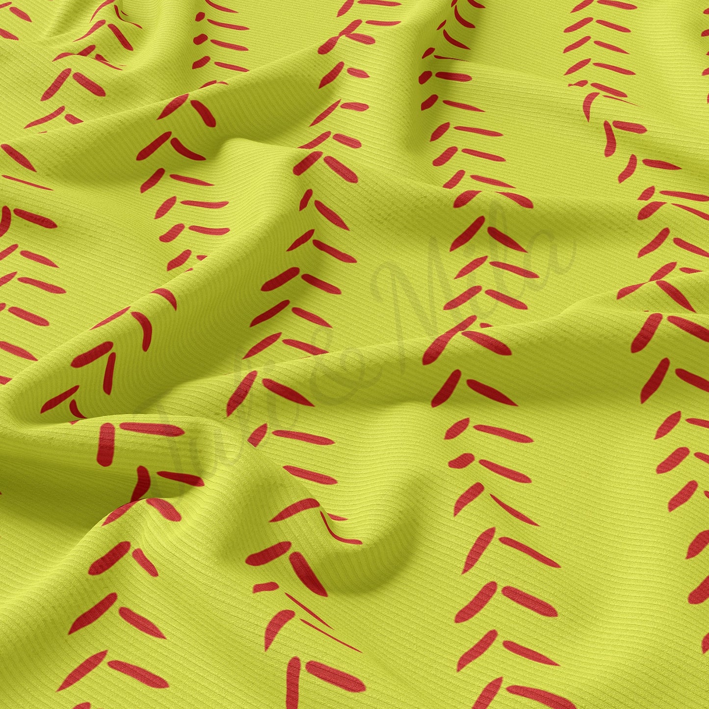 Softball Rib Knit Fabric RBK1624