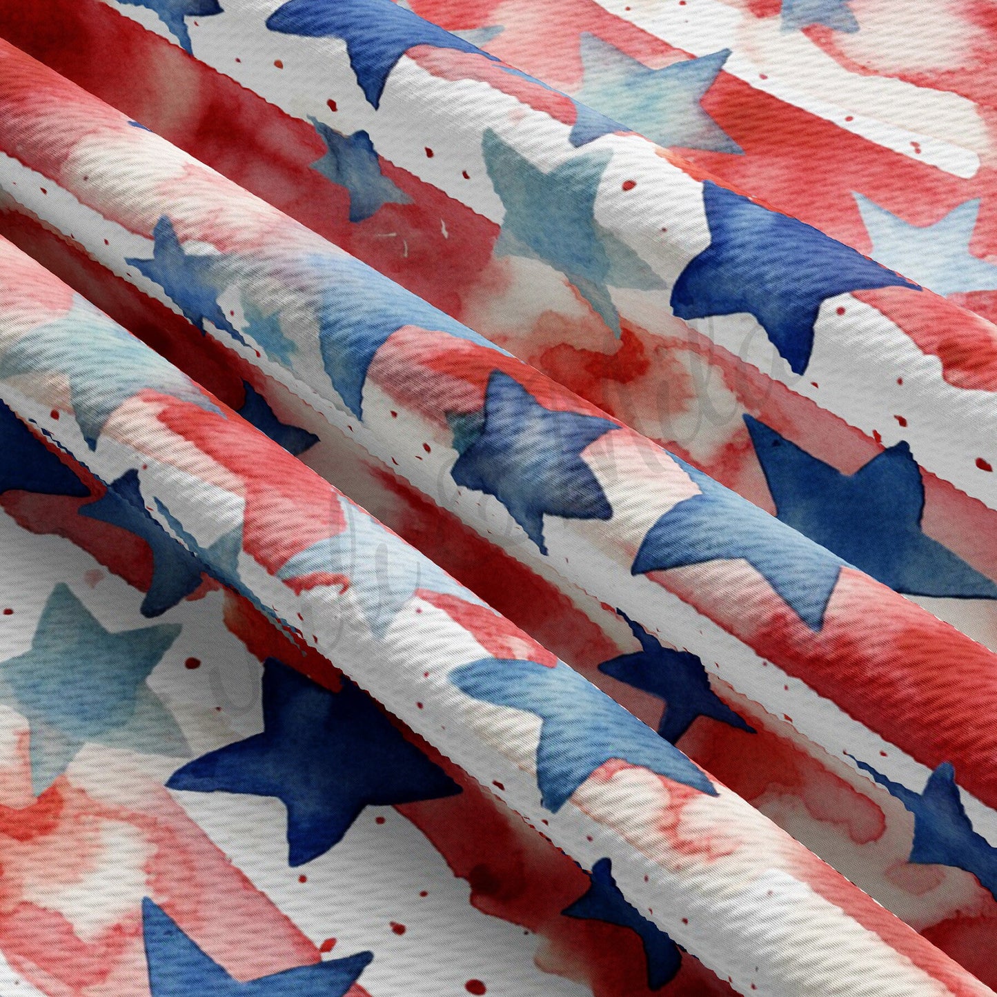 Patriotic 4th of July Bullet Textured Fabric AA1648