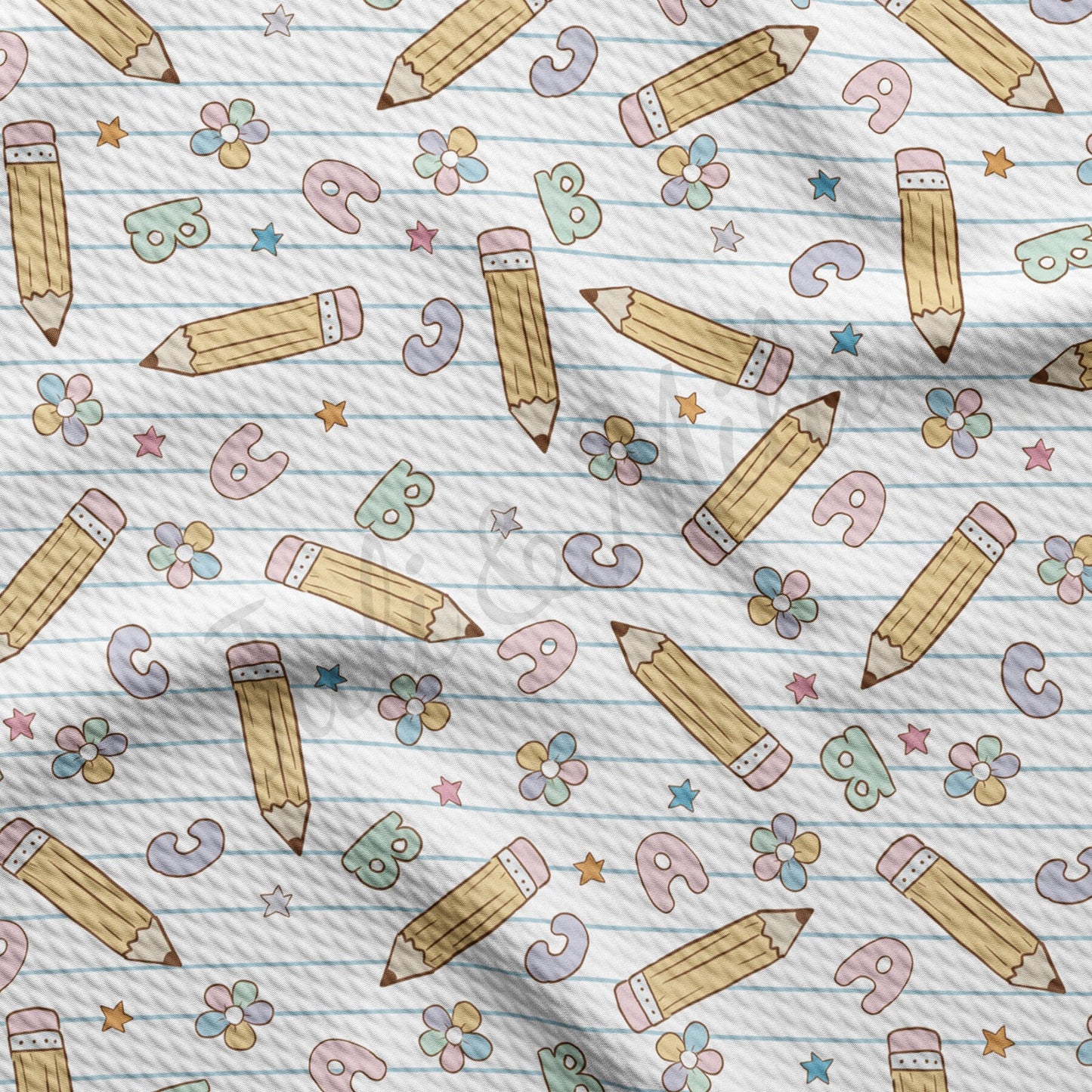 Back to School  Bullet Textured Fabric  AA1666