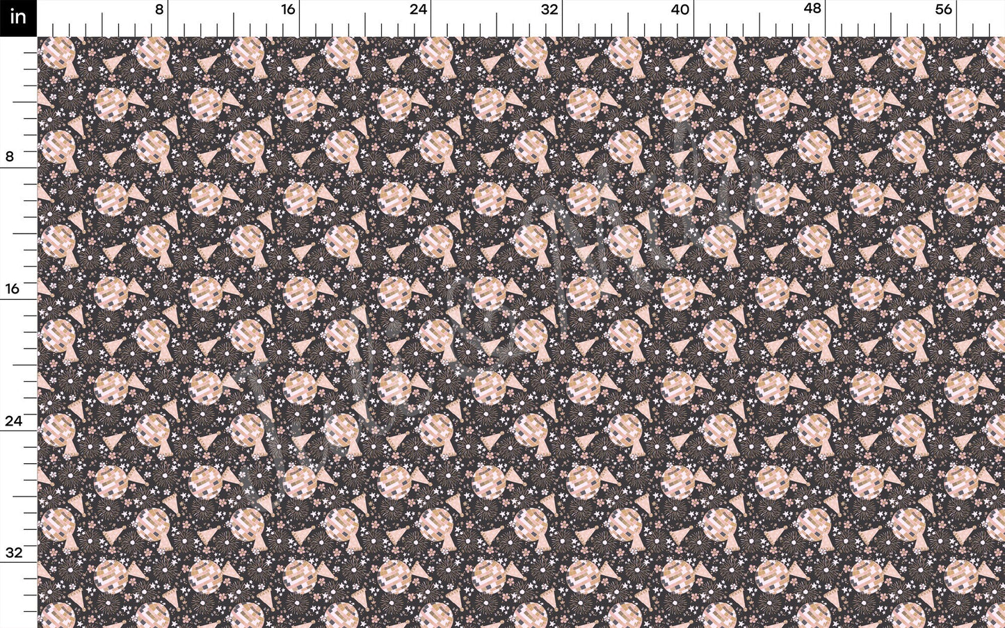 New Year Bullet Textured Fabric  AA1674