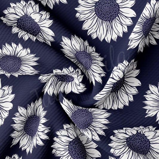 Floral  Bullet Textured Fabric AA1675