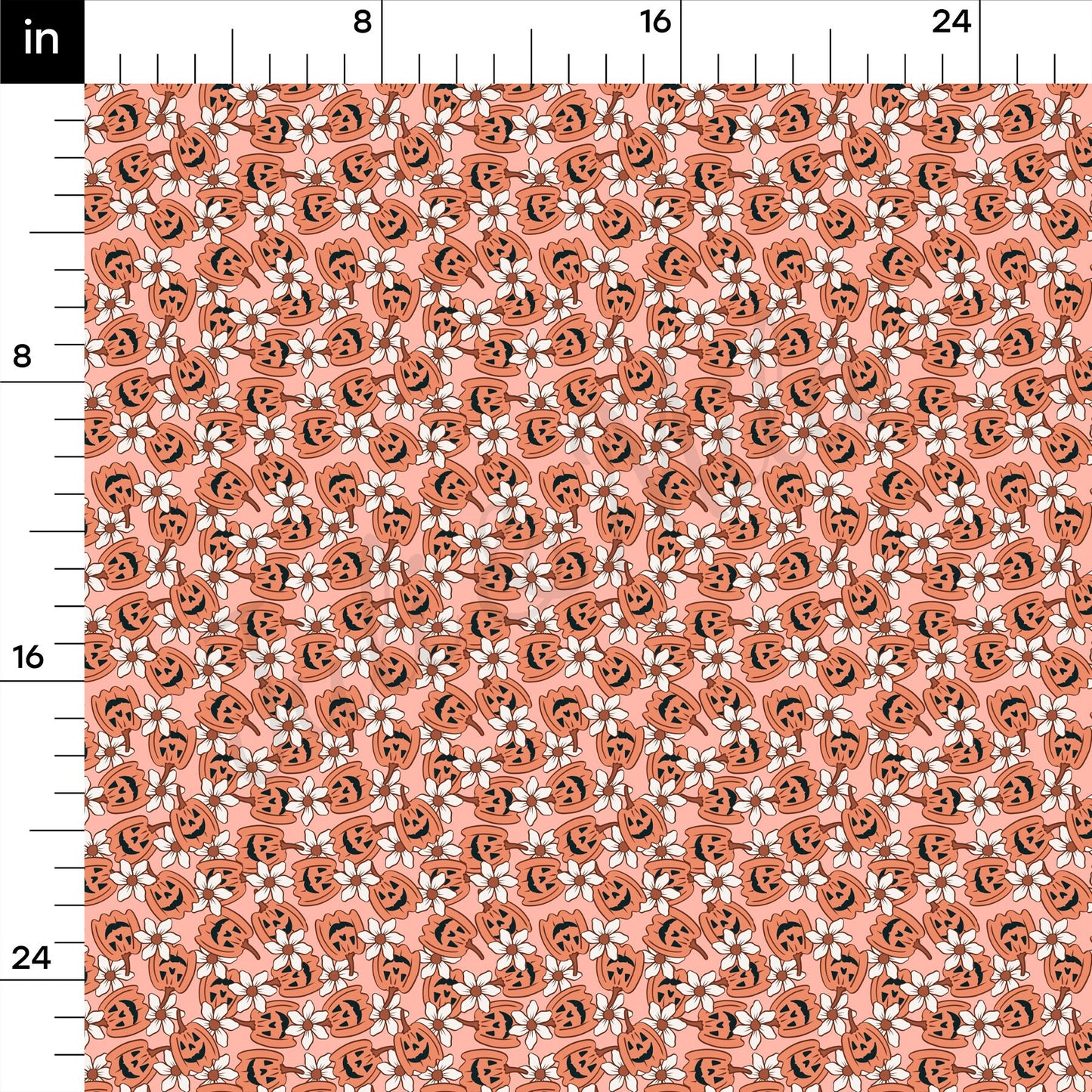 Fall Pumpkin l Bullet Textured Fabric  AA1690