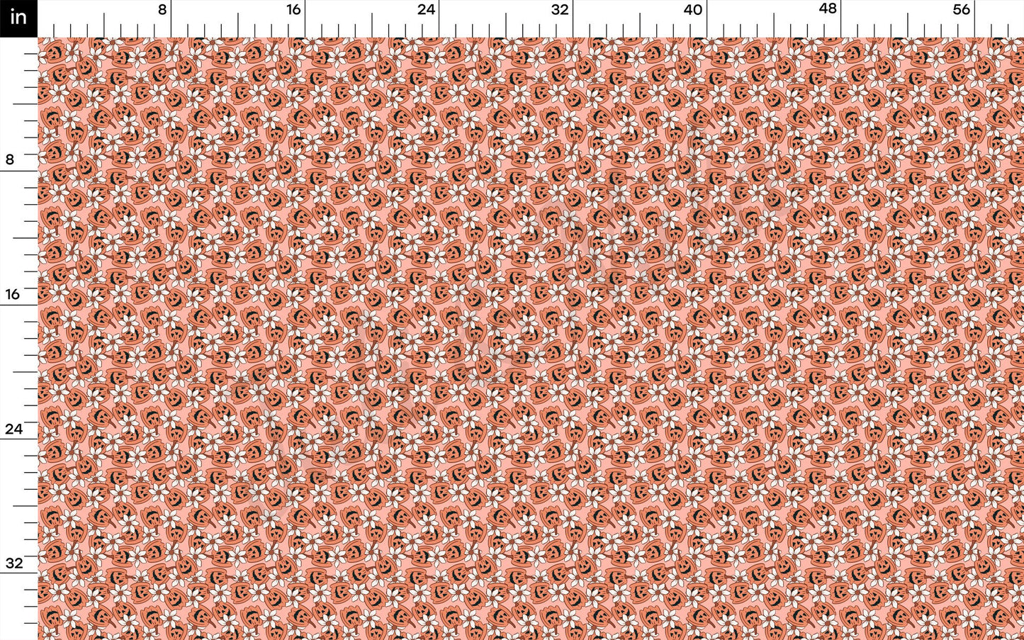 Fall Pumpkin l Bullet Textured Fabric  AA1690
