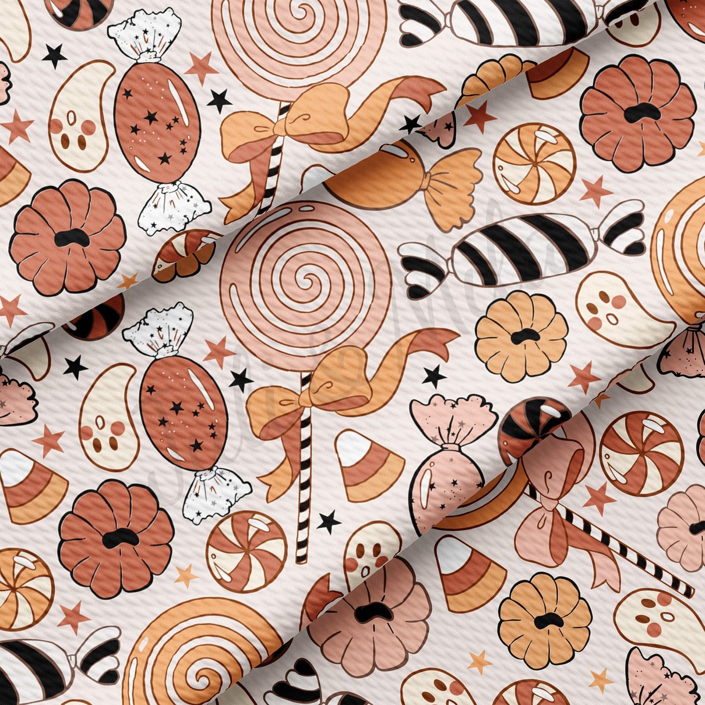 Fall Pumpkin Bullet Textured Fabric AA1707