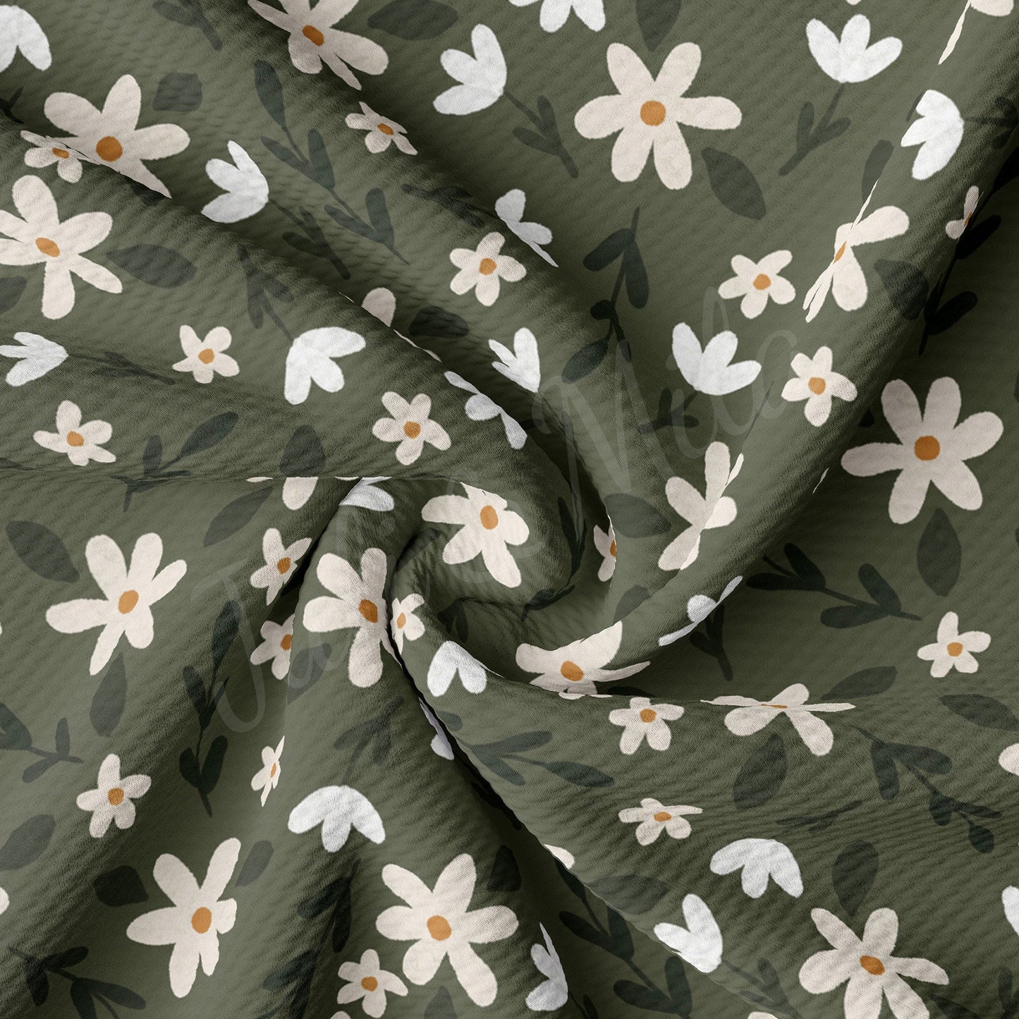 Floral  Bullet Textured Fabric AA1708