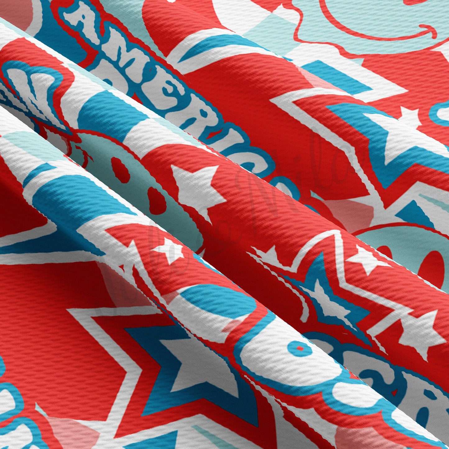 Patriotic 4th of July  Bullet Textured Fabric AA1544