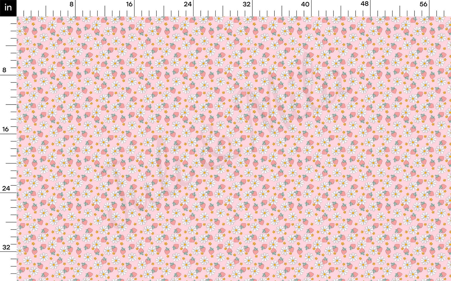 Strawberry Summer  Bullet Textured Fabric AA1583