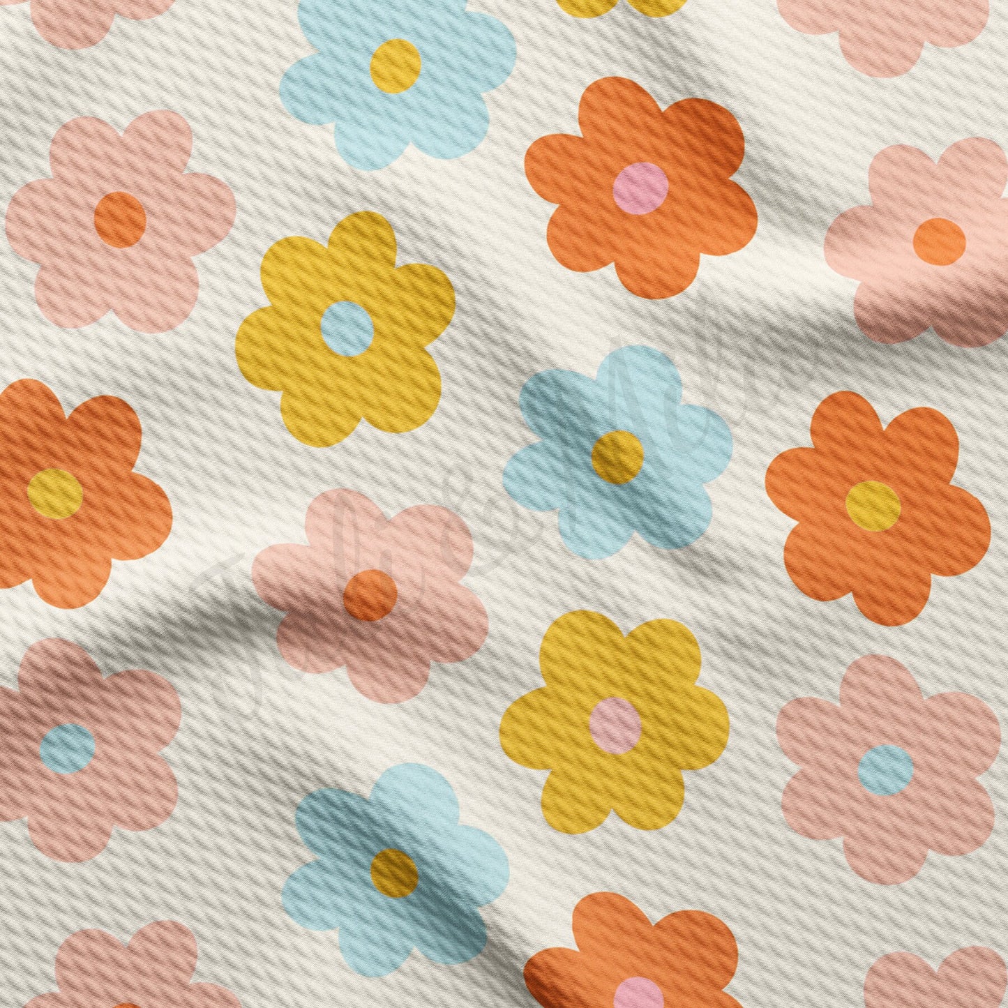 Floral  Bullet Textured Fabric by the yard AA1585