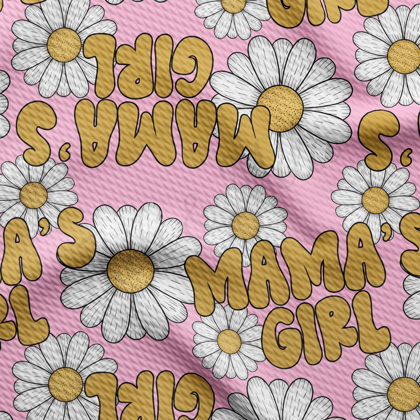 Mamas Girl  Bullet Fabric  AA1597 Mothers Day