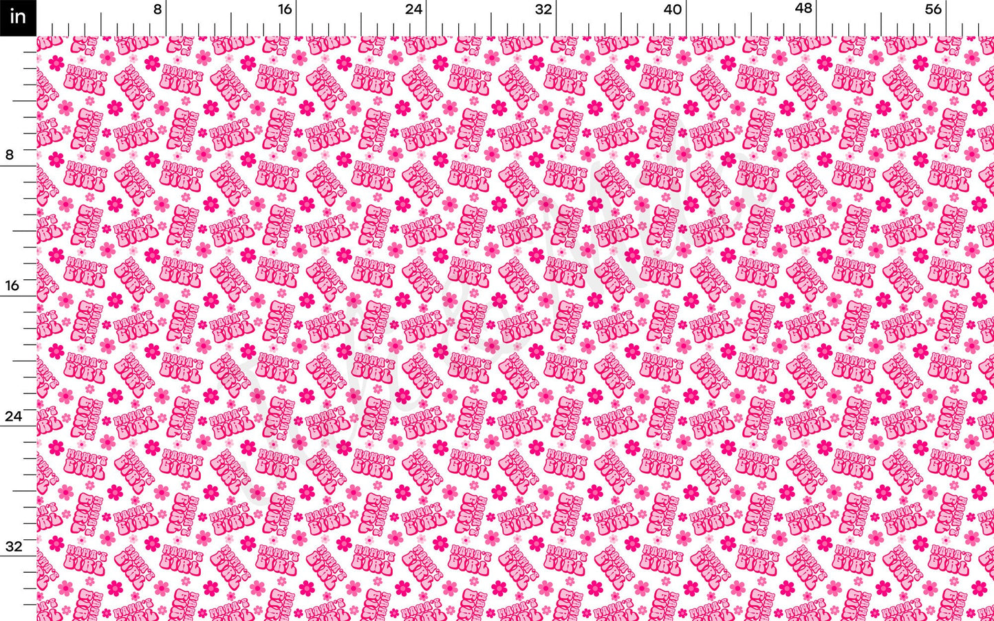Mamas Girl  Bullet Textured Fabric  AA1599