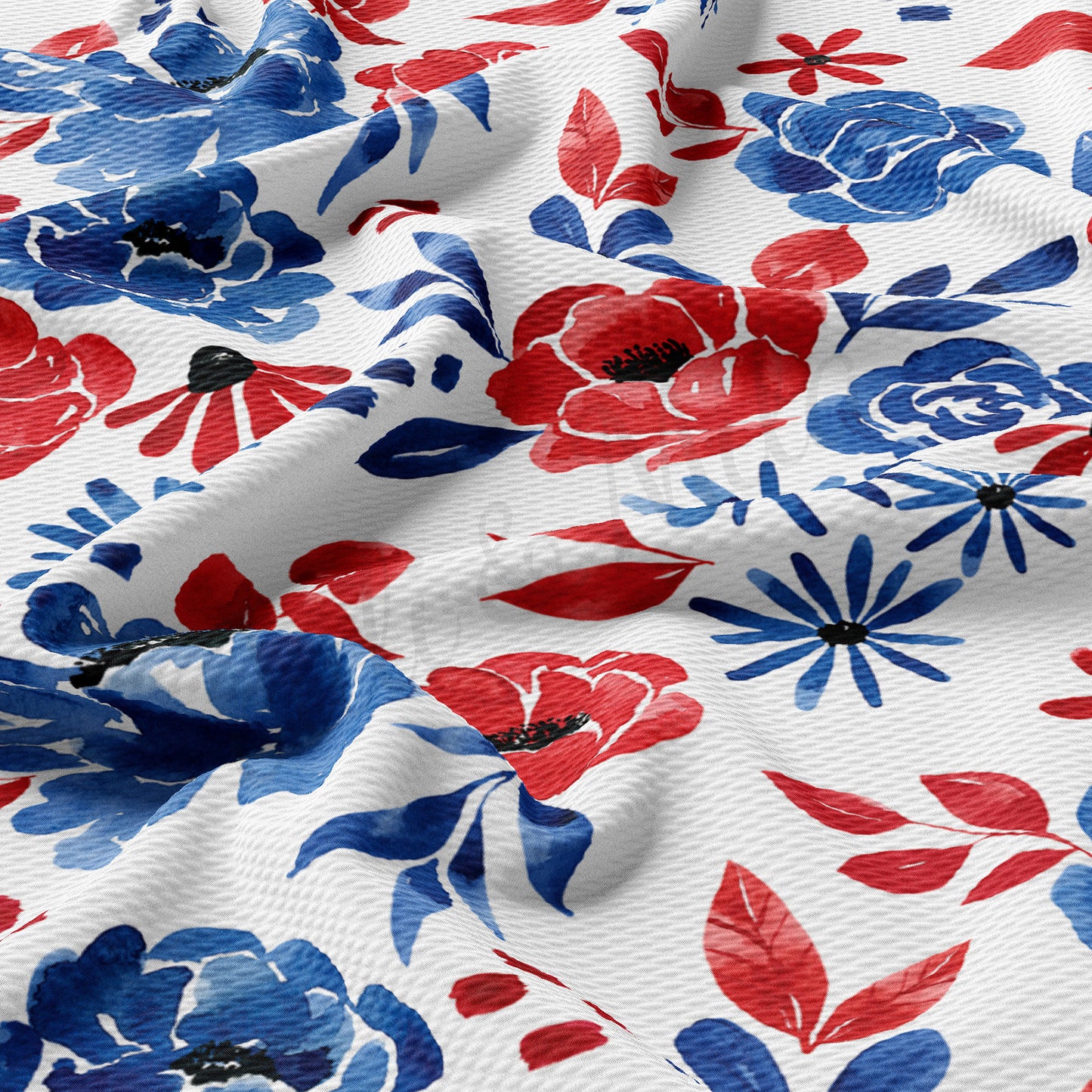 Patriotic 4th of July  Bullet Textured Fabric by the yard AA1609