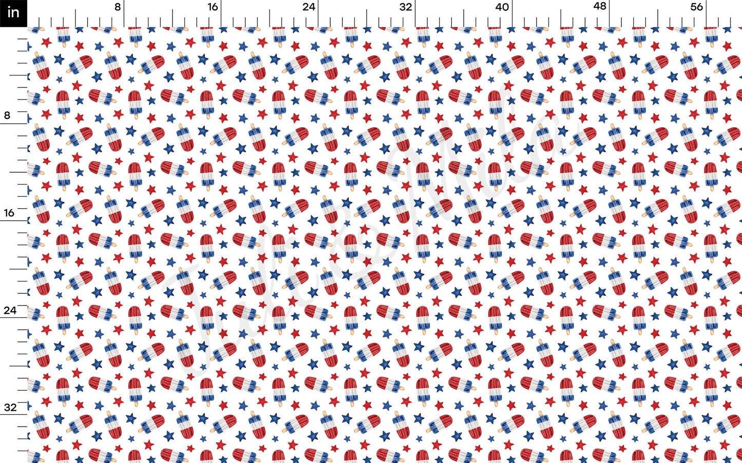 Patriotic 4th of July  Bullet Textured Fabric AA1611