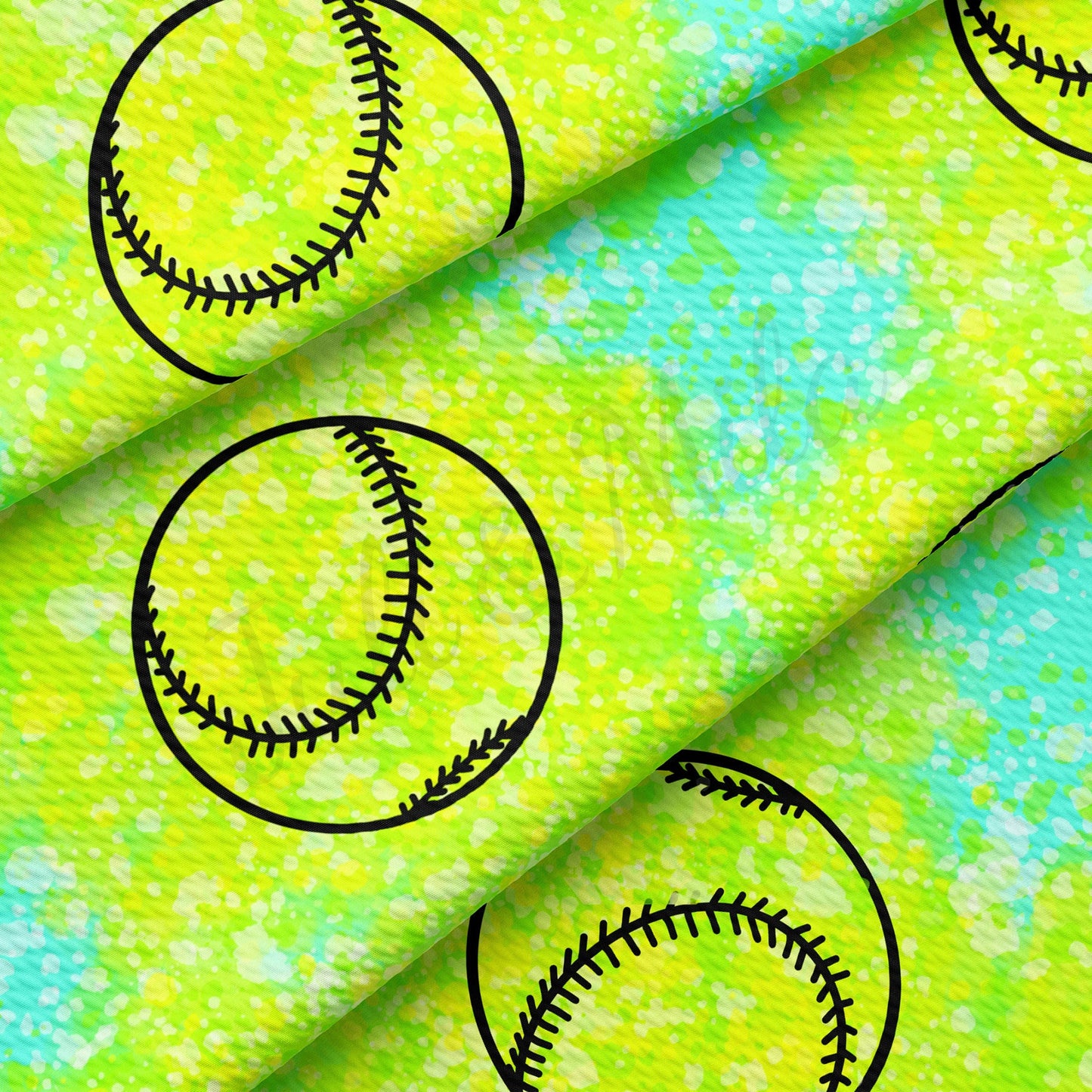 Softball  Bullet Textured Fabric AA1623