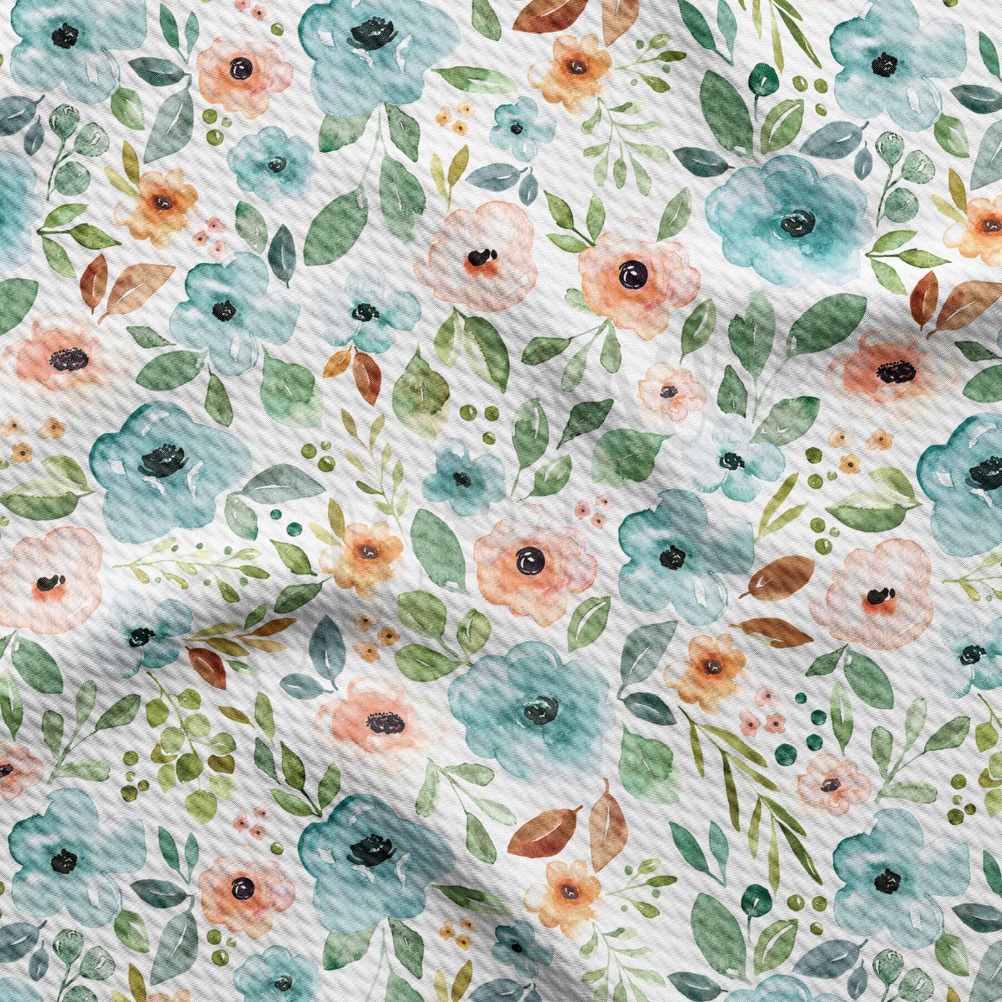 Floral l Bullet Textured Fabric by the yard AA1639