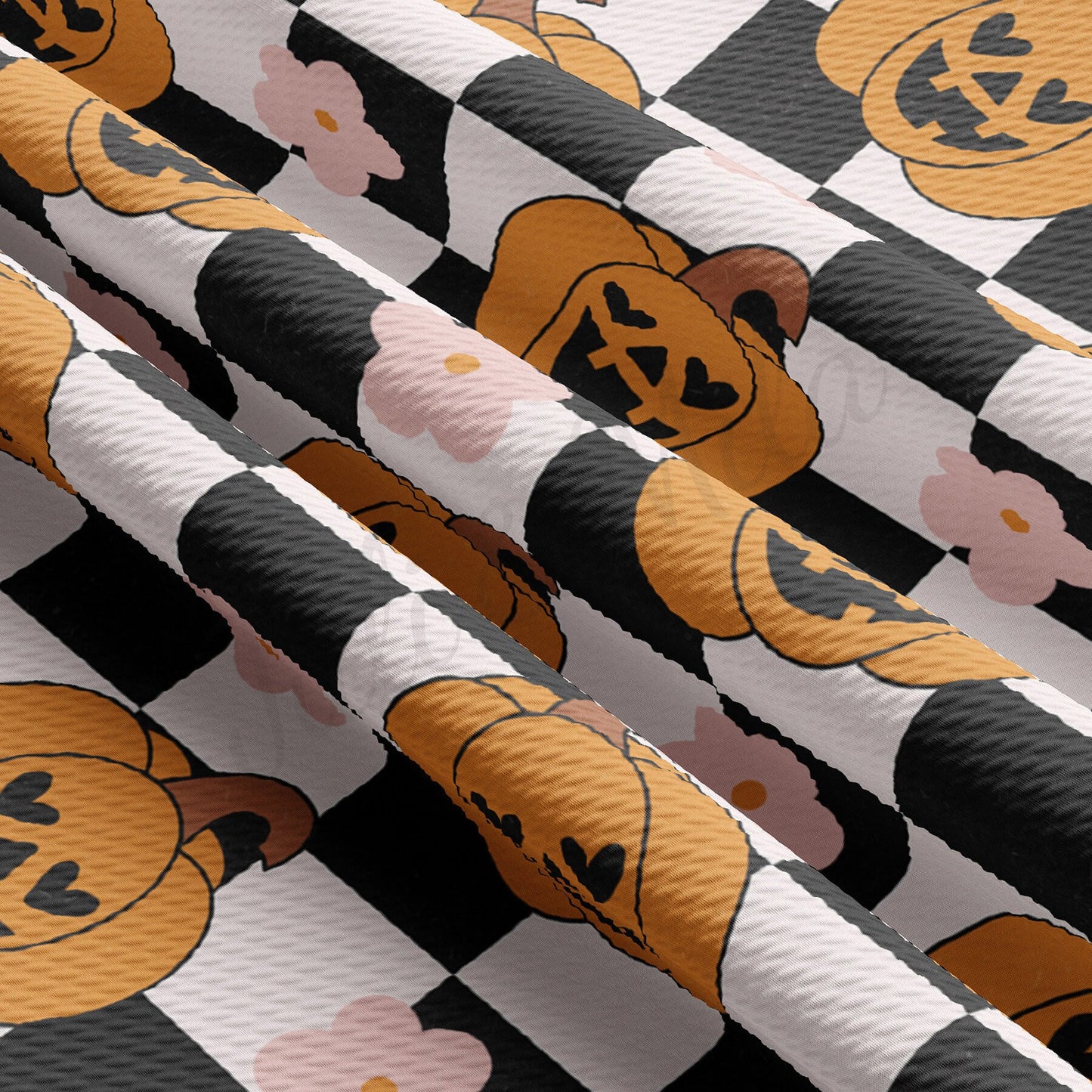 Fall Pumpkin Bullet Textured Fabric AA1767