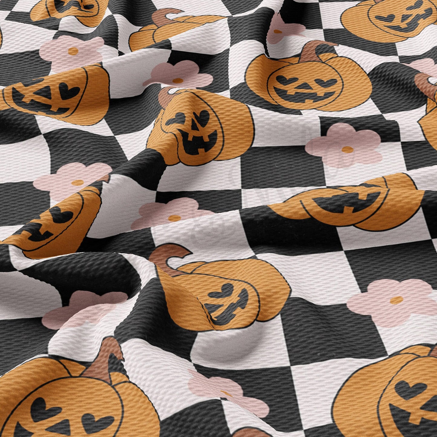 Fall Pumpkin Bullet Textured Fabric AA1767