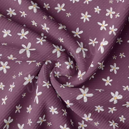 Floral  Bullet Textured Fabric  AA1669