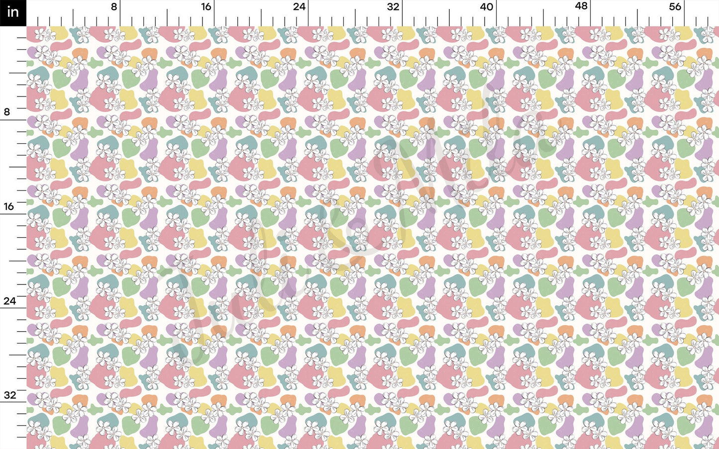 Floral  Bullet Textured Fabric  AA1689