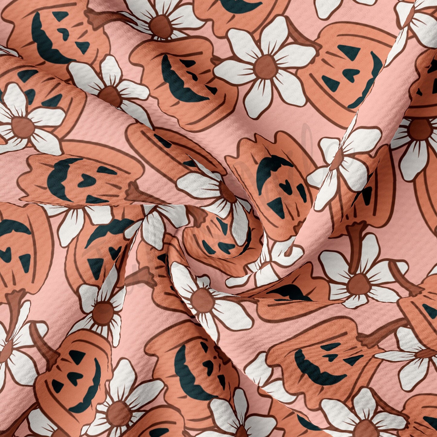 Fall Pumpkin l Bullet Textured Fabric  AA1690