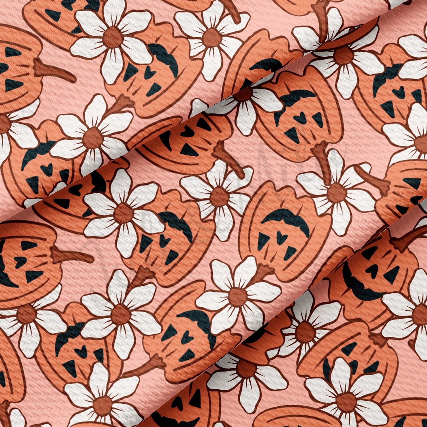 Fall Pumpkin l Bullet Textured Fabric  AA1690