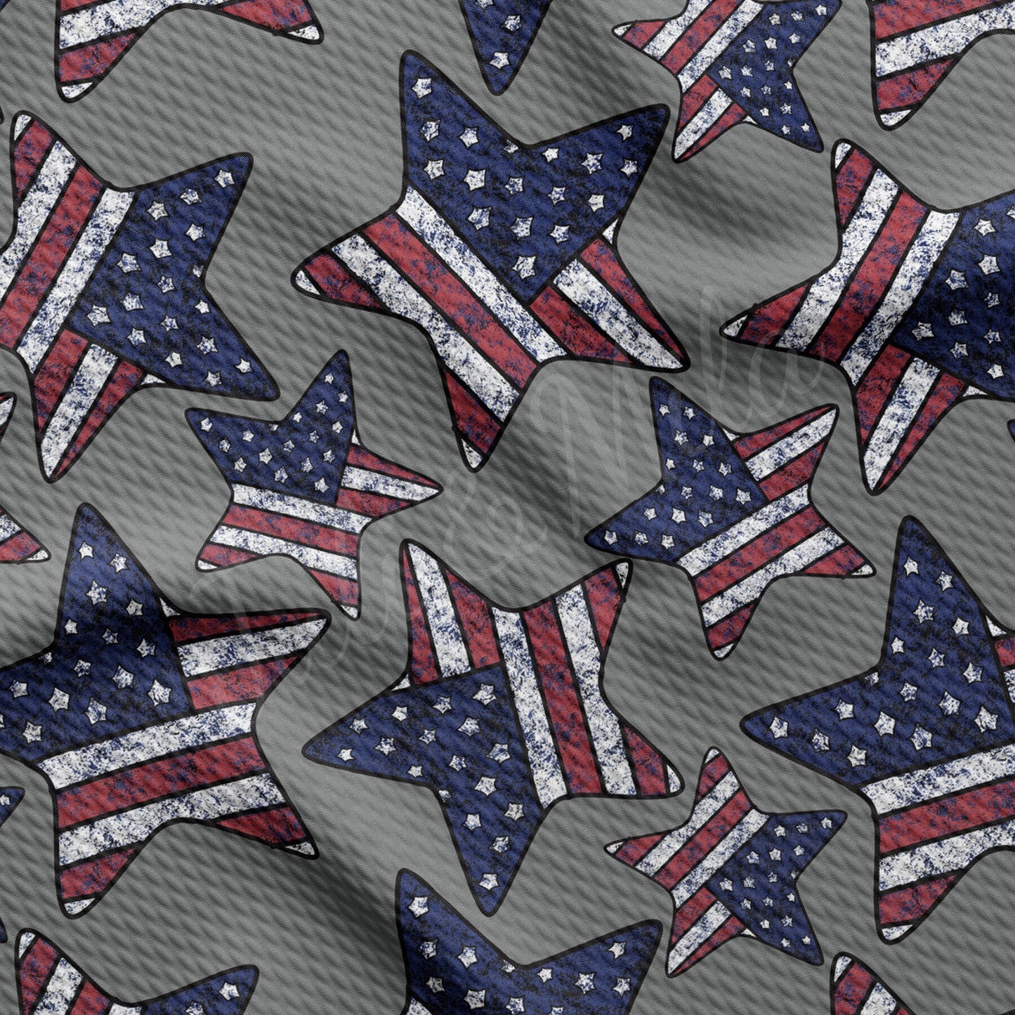 Patriotic 4th of July Bullet Textured Fabric AA1716