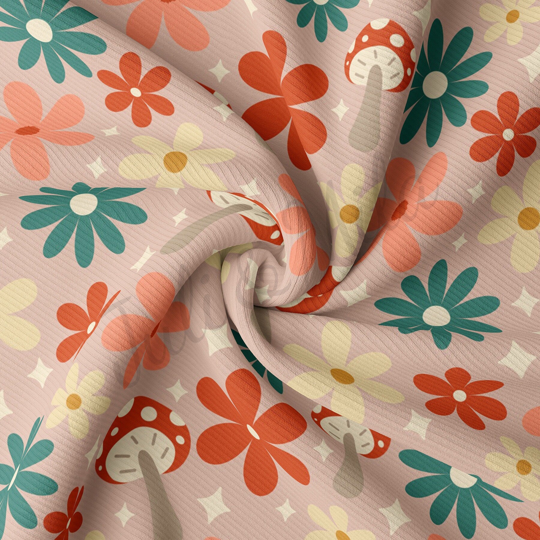 Rib Knit Fabric RBK1717 Fabric4ever