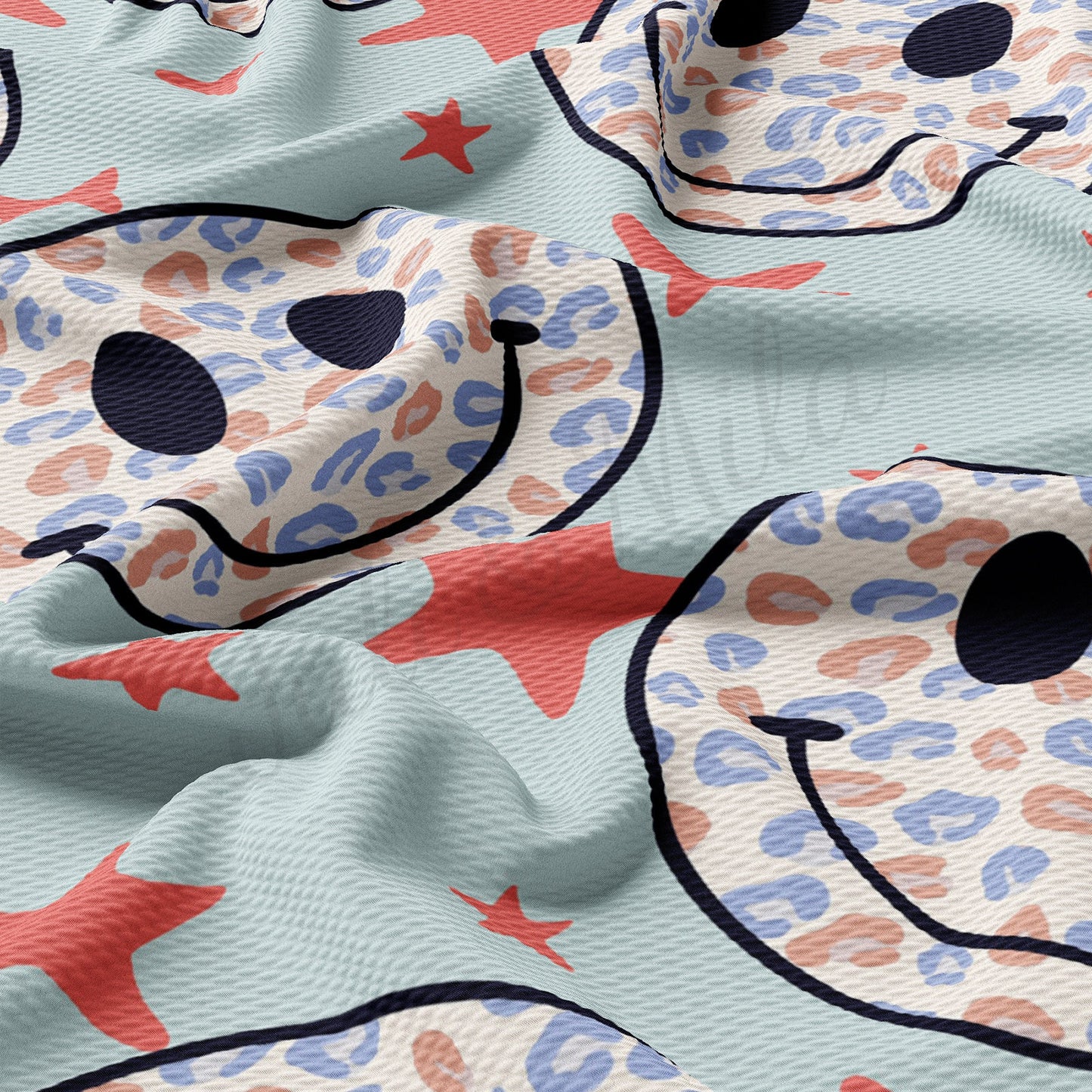 4th of July  Bullet Textured Fabric AA1750
