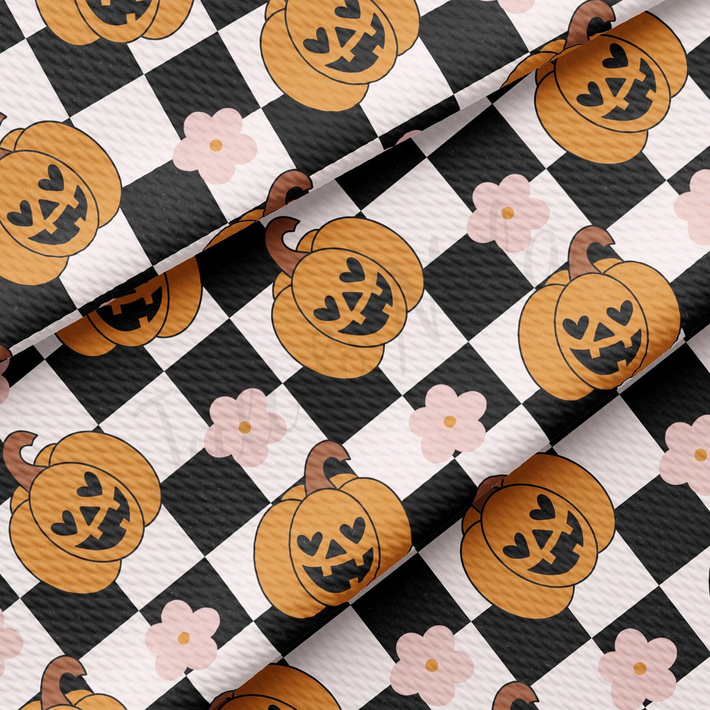 Fall Pumpkin Bullet Textured Fabric AA1767