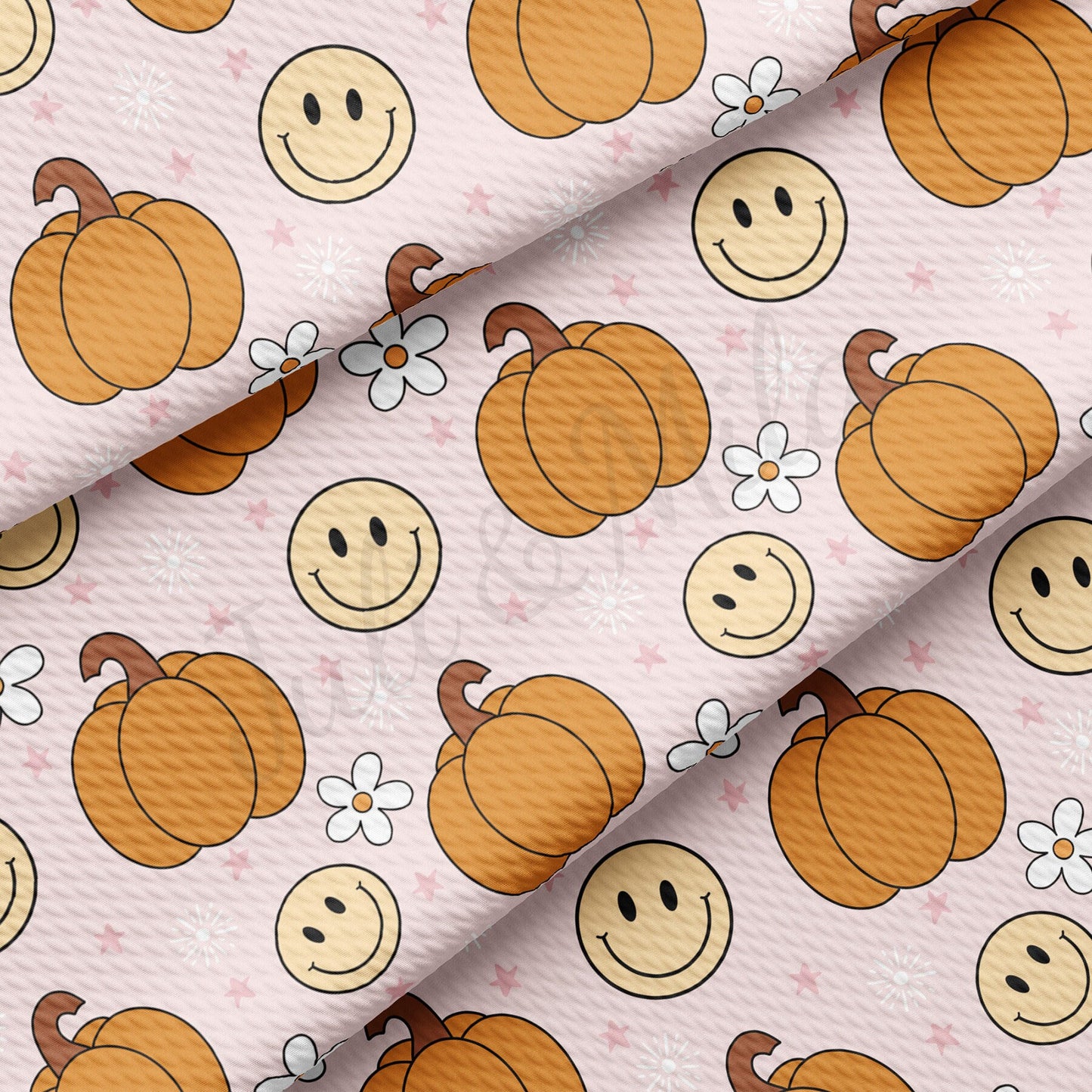 Fall Pumpkin  Bullet Textured Fabric AA1770