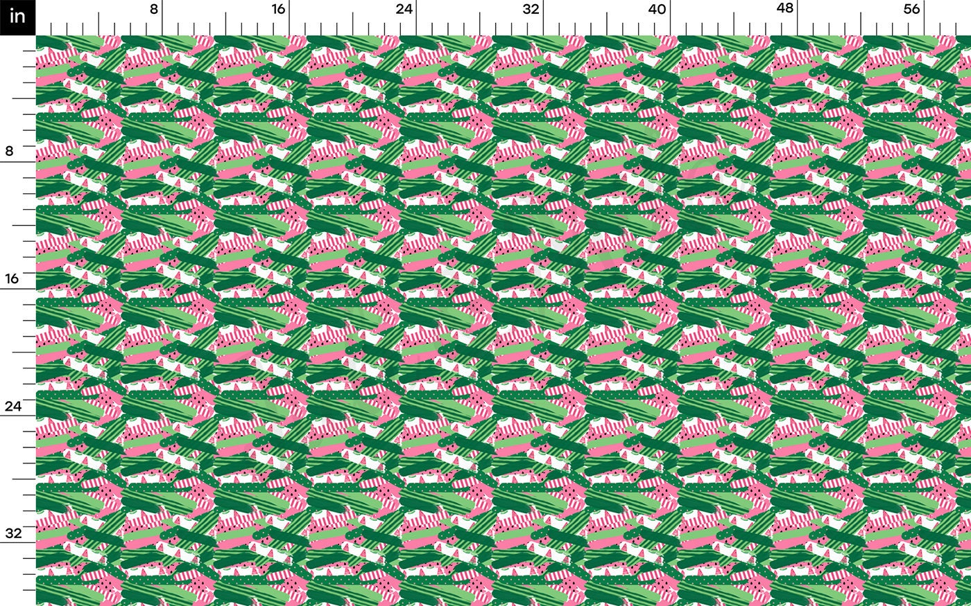 Watermelon  Bullet Textured Fabric AA1807